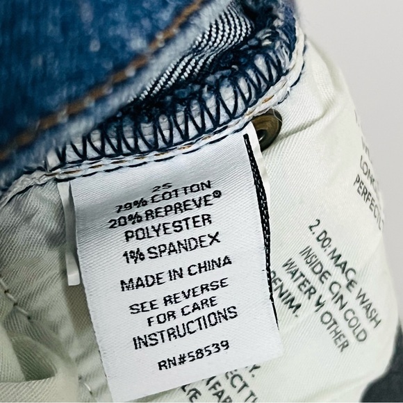 Evereve Blue Flare Jeans - Picture 8 of 9